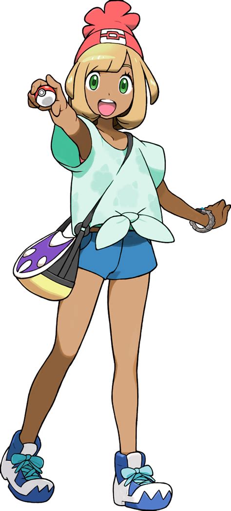 What do you think of this new collection of characters? Custom Female Pokemon Trainer (Sun and Moon) | Female ...