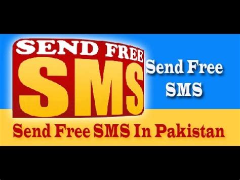 No need to register, just write your message and send text message to any country you like for free! Send Free sms in Pakistan Without Registration 2016 - YouTube