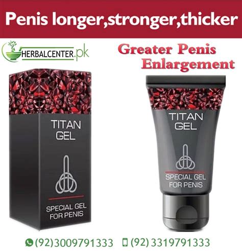 This can be proved by our previous. Titan Gel Available Store In Pakistan | HerbalCenter.Pk ...