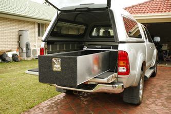 Built tough out of powder coated stainless steel just like our canopies, our drawer systems are up for anything. Custom Vehicle Fitouts & drawer systems for your 4wd, ute ...