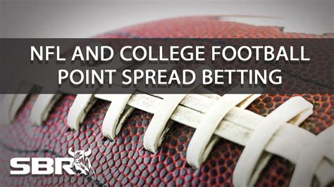 Buying points moves the point spread or total by half a point increments to either get more points with the underdog. NFL & College Football Betting For Beginners: Point ...