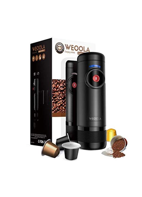 No paper cups are needed as the permanent drip filter lets grounds be poured directly into the coffee maker. AICOK- Electric portable espresso machine for nespresso ...
