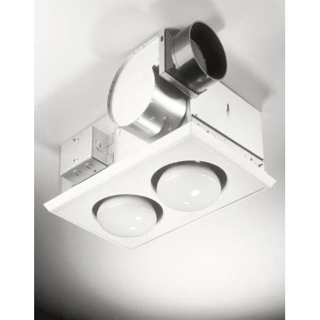 Ventilation fan with light shall be nutone model 769rl. NuTone 9427P White 70 CFM 3.5 Sone Ceiling Mounted Energy ...