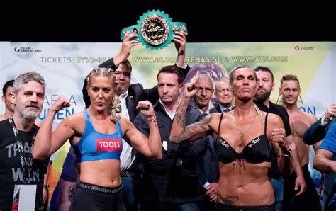 Mikaela laurén (born 20 january 1976) is a swedish professional boxer and former national team swimmer. Mikaela Lauren-Klara Svensson weigh-in results & photos ...