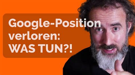 Nicht selten senden ehemalige vermieter ein schreiben auf, in dem zahlreiche mängel 1. Google-Positionen verloren: WAS TUN?! - YouTube