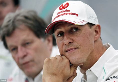 Former f1 champion michael schumacher leaves a swiss hospital to continue his recovery at schumacher suffered a head injury in a skiing accident in france in december last year and was. First photo of Michael Schumacher emerges, showing the F1 ...