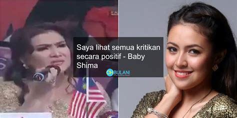 Baby shima pertahan mas idayu. 'Saya Lihat Kritikan Itu Positif' - Dimarah Teruk Mas ...