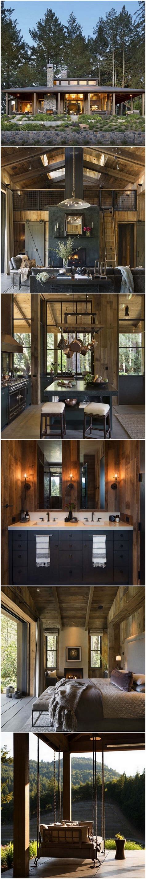 Maybe you would like to learn more about one of these? Farmhouse Style Cabin In Napa Valley | Rustikales haus ...