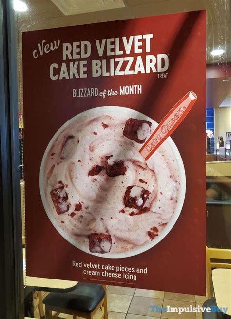 Red velvet cake is a classic. REVIEW: Dairy Queen Red Velvet Cake Blizzard - The ...