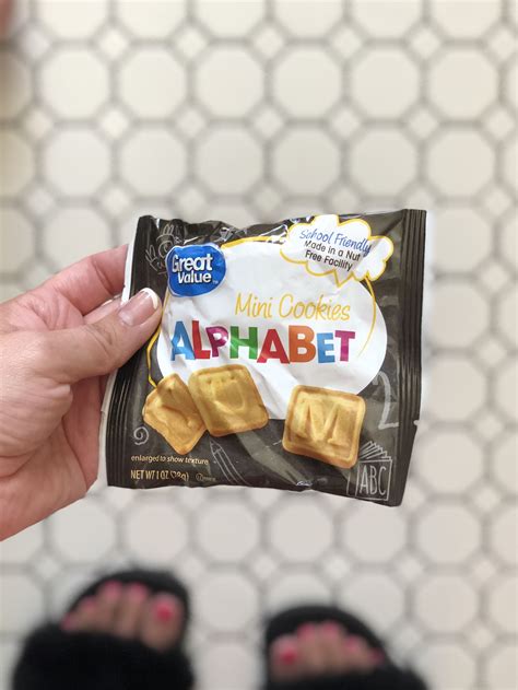 Alphabets marktstellung bei der onlinesuche ist einzigartig für einen. Great Value WalMart Brand Alphabet Cookies | Alphabet ...