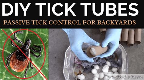 Let it boil for a minute or so, then simmer for an hour. Homemade DIY Tick Tubes - an Illustrated Guide - GrowIt ...