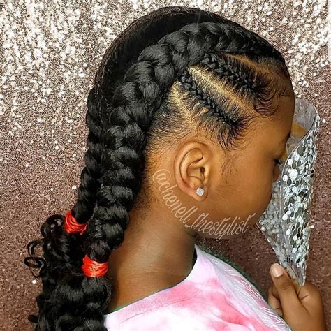 One pigtail is thus sitting higher than the other. 20 Best Pictures Kids Black Hair Styles : 20 Cute Hairstyles For Black Kids Trending In 2020 ...
