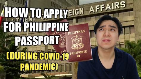 Book for an online appointment. How To Apply For Philippine Passport (During Covid-19 ...