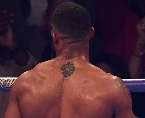 The heavyweight world champion does not have a wide range of tattoos. Anthony Joshua tattoos | Sports pictures from football and ...