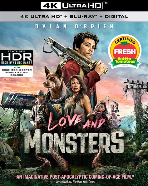 You wouldn't necessarily expect to find your heart swell and a multitude of laughs from a wasteland world full of giant monsters but hot damn, matthews makes it happen. Love and Monsters Includes Digital Copy [4K Ultra HD Blu ...