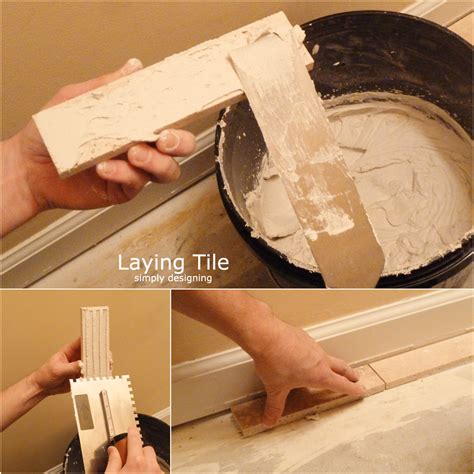 What do you use to lay tile. Herringbone Tile Floor - How to Prep, Lay, and Install