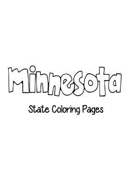 Print the pdf to use the worksheet. Minnesota State Coloring Pages | Color, Minnesota ...