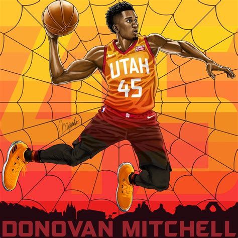 Download free hd wallpapers tagged with donovan mitchell from baltana.com in various sizes and resolutions. Pin by Sluricain on Spida | Nba basketball art