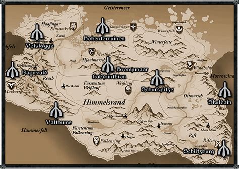 Interactive map of skyrim locations. Skyrim, Oblivion, Morrowind - World of Elder Scrolls ...