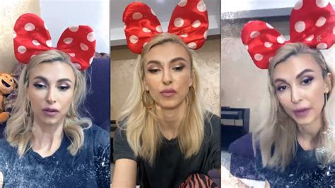 Trippin', hungry for love, pe drum, reset la inimă, inger pazitor, îți mai aduci aminte , așa de furmos. Andreea Bălan | Instagram Live Stream | 24 March 2020 | IG ...