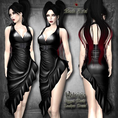 These unlikely fabrics are creating some of the most elegant and fashion forward designs that we are seeing in modern day wedding fashion. Second Life Marketplace - ~Black Arts~Patricia Rigged Mesh ...