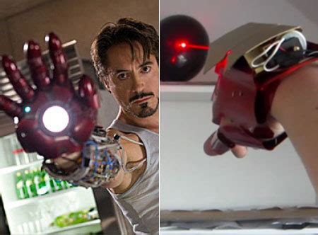 Alright is the hand repulsor in the first or second movie? idlan's: TEKNOLOGI DALAM FILM IRON MAN