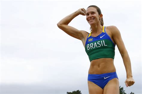 A brasileira ingrid de oliveira dos saltos ornamentais. Esperança de medalha no salto com vara, Fabiana Murer ...