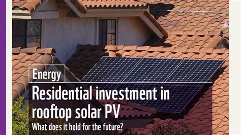 The reduction in greenhouse gas emissions is really good. Residential investment in solar PV