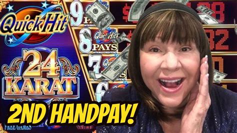 Wählen sie hier ihren bonus. WOW! 2nd JACKPOT HANDPAY IN A WEEK-24 KARAT QUICK HIT ...