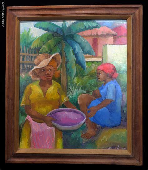 Later on became a member/founder of the foyer des arts plastiques. Les Marchandes | Indigo Arts
