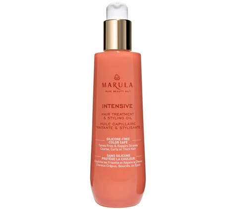 Oil hair loss treatments with all natural ingredients. Marula Intensive Hair Treatment & Styling Oil — QVC.com