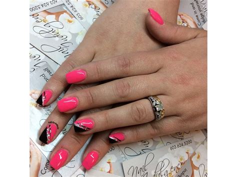 Maybe you would like to learn more about one of these? Hot Pink for Hot Nails. Nails by Anthony | Hot nails, Nail ...