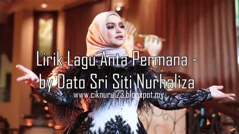 Download mp3 zikir kanak kanak dan video mp4 gratis. Lirik Lagu Anta Permana - Dato Sri Siti Nurhaliza | Sii Nurul