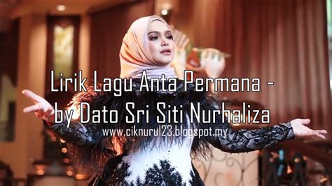 Download lagu siti nurhaliza duet (3.22mb) dan streaming kumpulan lagu siti nurhaliza duet (4.53mb) mp3 terbaru gratis dan enak untuk melihat detail lagu siti nurhaliza duet klik salah satu judul yang cocok, kemudian untuk link download siti nurhaliza duet ada di halaman berikutnya. Lirik Lagu Anta Permana - Dato Sri Siti Nurhaliza | Sii Nurul