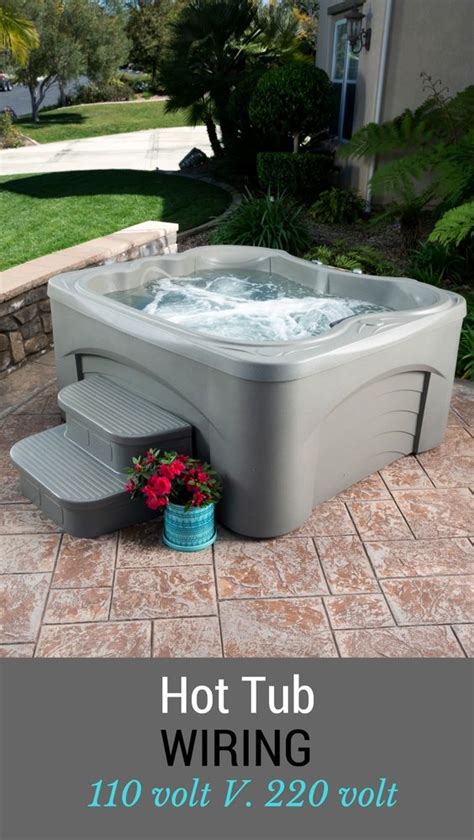 Hot tub is a brand of whirlpool bathtubs that gained popularity, but there is no virtual difference between a. Learn what the difference is between 110V and 220V hot ...