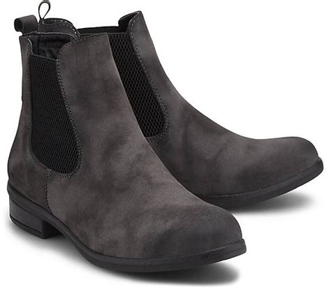Capture great deals on stylish chelsea boots for women from frye, sorel, dr martens & more. Velours Stiefelette von Cox in grau dunkel für Damen. Gr ...