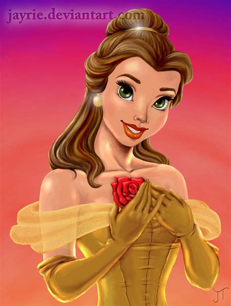 Color belle as she lives through the tale as old as time. Belle coloring page by Jayrie.deviantart.com | Belle ...