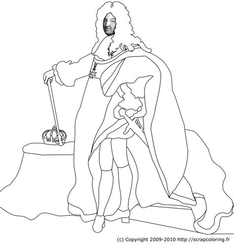 [characters featured on bettercoloring.com are the property of their respective. Louis Xiv Free Coloring Pages | Free coloring pages ...