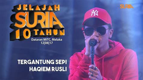 Berat rasanya sukar diluahkan bernafas ragu menghembus pilu perasaan ini tergantung sepi. Tergantung Sepi - Haqiem Rusli