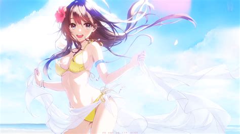 Clean, crisp images of all your favorite anime shows and movies. Cute Summer Girl Anime - Free Live Wallpaper - Live ...