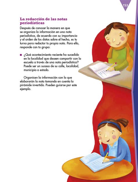 Haz clic aquí para obtener una respuesta a tu pregunta pagina 54 libro de español quinto grado. Español Cuarto grado 2017-2018 - Página 153 - Libros de Texto Online