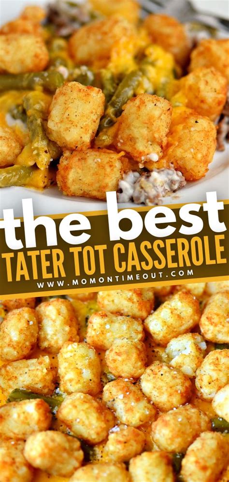 Tater tot casserole iii samantha peters clough. The BEST Tater Tot Casserole | Easy casserole recipes ...