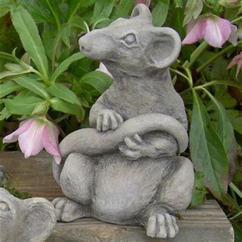 What is the impact of rats in the garden? Ratsmore the Rat Garden Statue | Garden statues, Garden ...