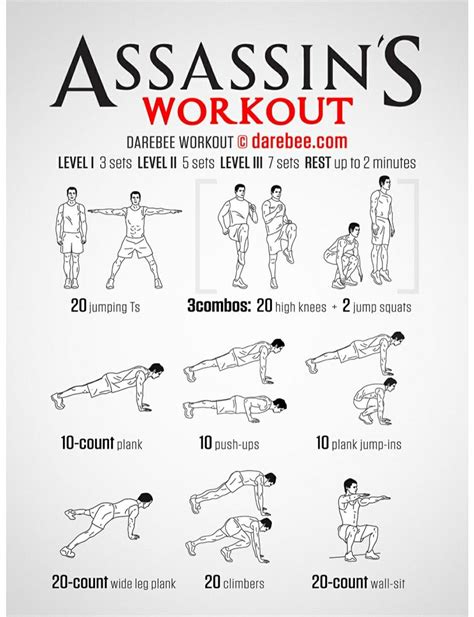 Our scripts find the videos and automatically add them to our site. Assassins in 2020 | Assassins workout, Superhero workout ...