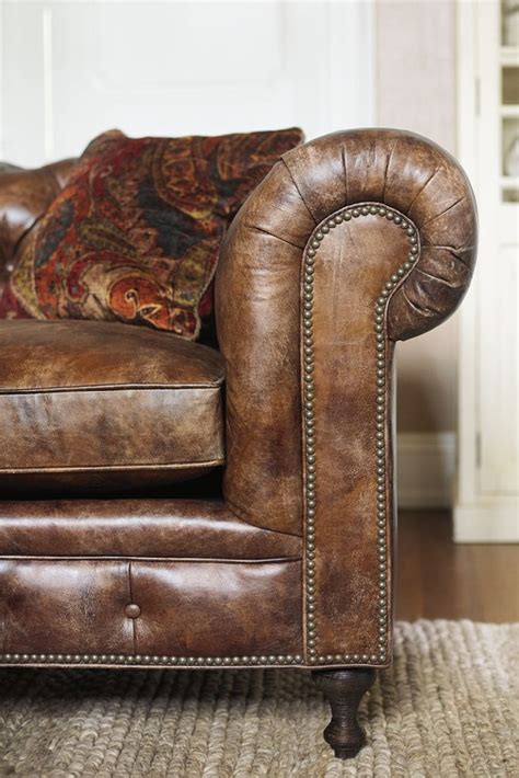 Browse our collection of leather & slipcovered sofas today! Encompassing old world British style and workbench ...