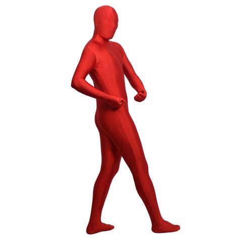 Clearance heart & lips print. Crimson red zentai spandex outfit - Super X Studio