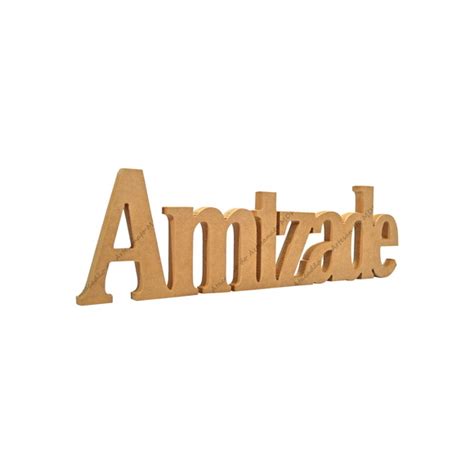 Amizade has a rating of 4.2 on the play store, with 334 amizade is currently available in the following countries: Palavra Amizade - Mdf 15mm - 12x40,5 Cru no Elo7 ...