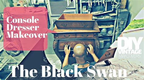 Maybe you would like to learn more about one of these? Black Swan: Console dresser makeover in black - YouTube