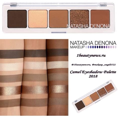 Create a variety of eye makeup looks and your own radiant works of art. Новая палетка теней для век Natasha Denona Camel Eyeshadow ...