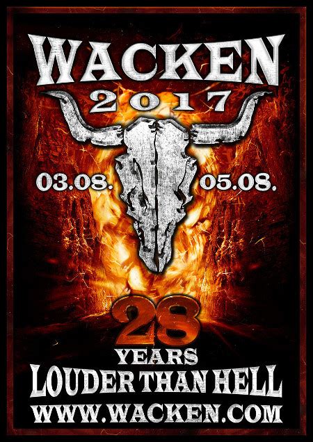 Wacken radio ist der offizielle festival radiosender des legendären wacken open air. Wacken 2017 Running Order Is Here